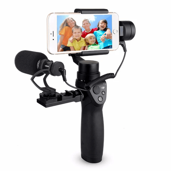 Profesjonell Aluminium Kamera Mikrofon – Universell Videomik for DSLR, Smarttelefoner & Vlogging - NordHjem