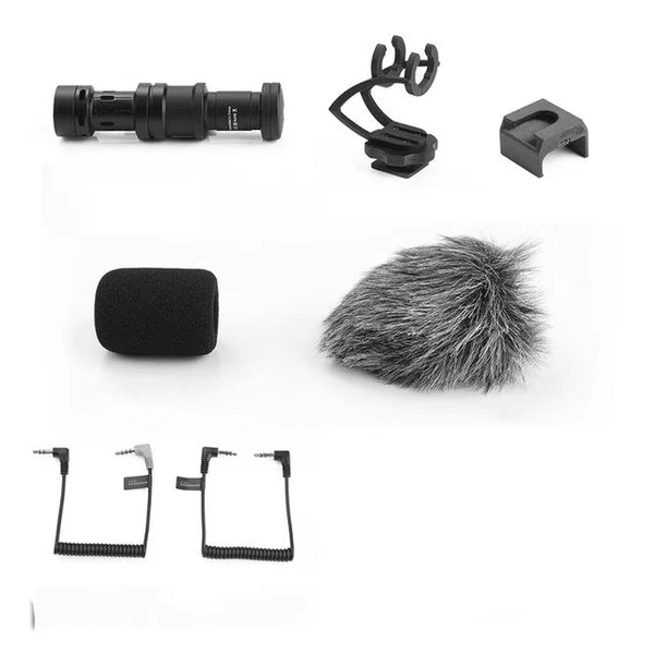 Profesjonell Aluminium Kamera Mikrofon – Universell Videomik for DSLR, Smarttelefoner & Vlogging - NordHjem
