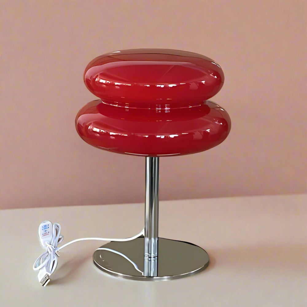Mariel middelalderinspirert trefarget bordlampe
