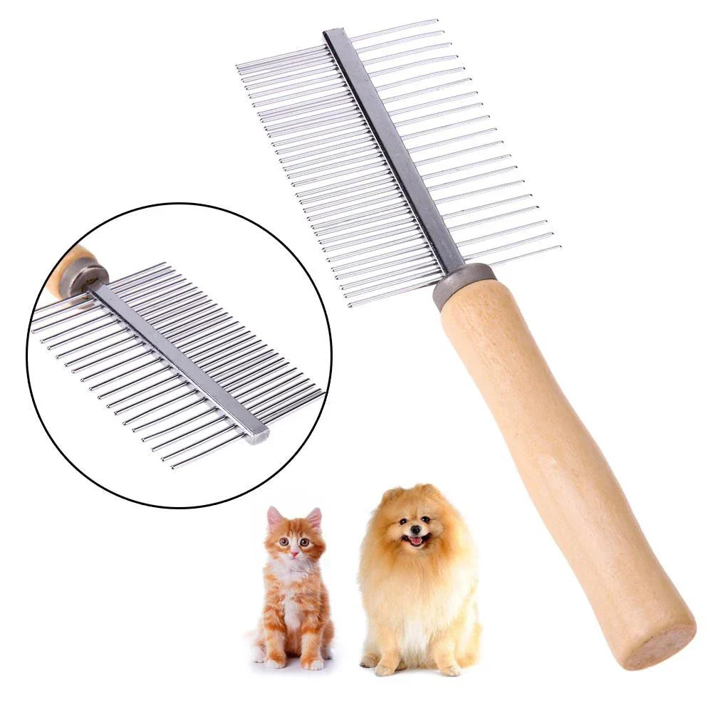 DogCatFri™ DemattingComb 1+1 GRATIS: Kjæledyr Serrated Dematting Rake Kam