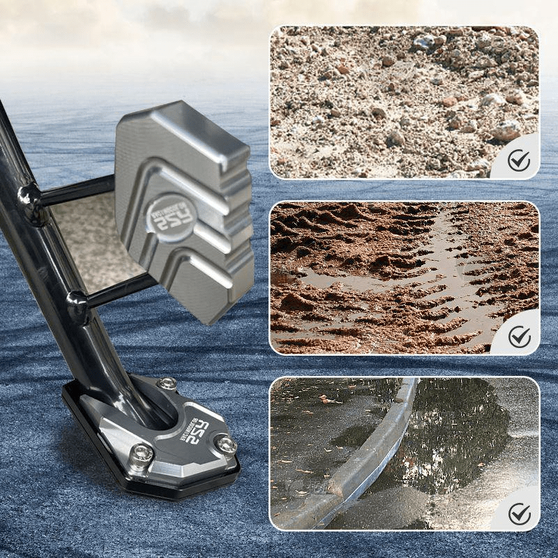 ParkSure™ | Støtteplate for motorsykkelstøtte - NordHjem