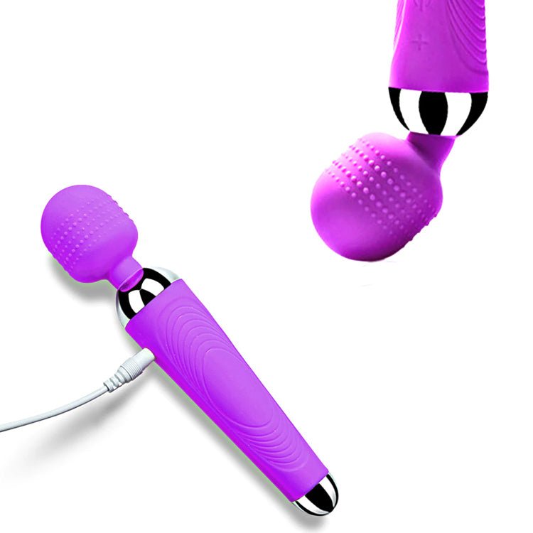 Kraftig oppladbar stavvibrator – Justerbare hastigheter & fleksibelt hode - NordHjem